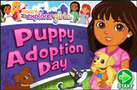 Dora's Explorer Girls: Puppy Adoption Day
