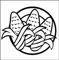 Kwanzaa - Harvest Colouring Pages Online