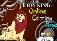 The Lion King Colouring Pages Online