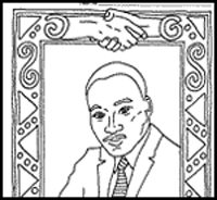 Mlk Coloring Pages
