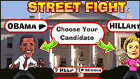 Barak Obama: Street Fight